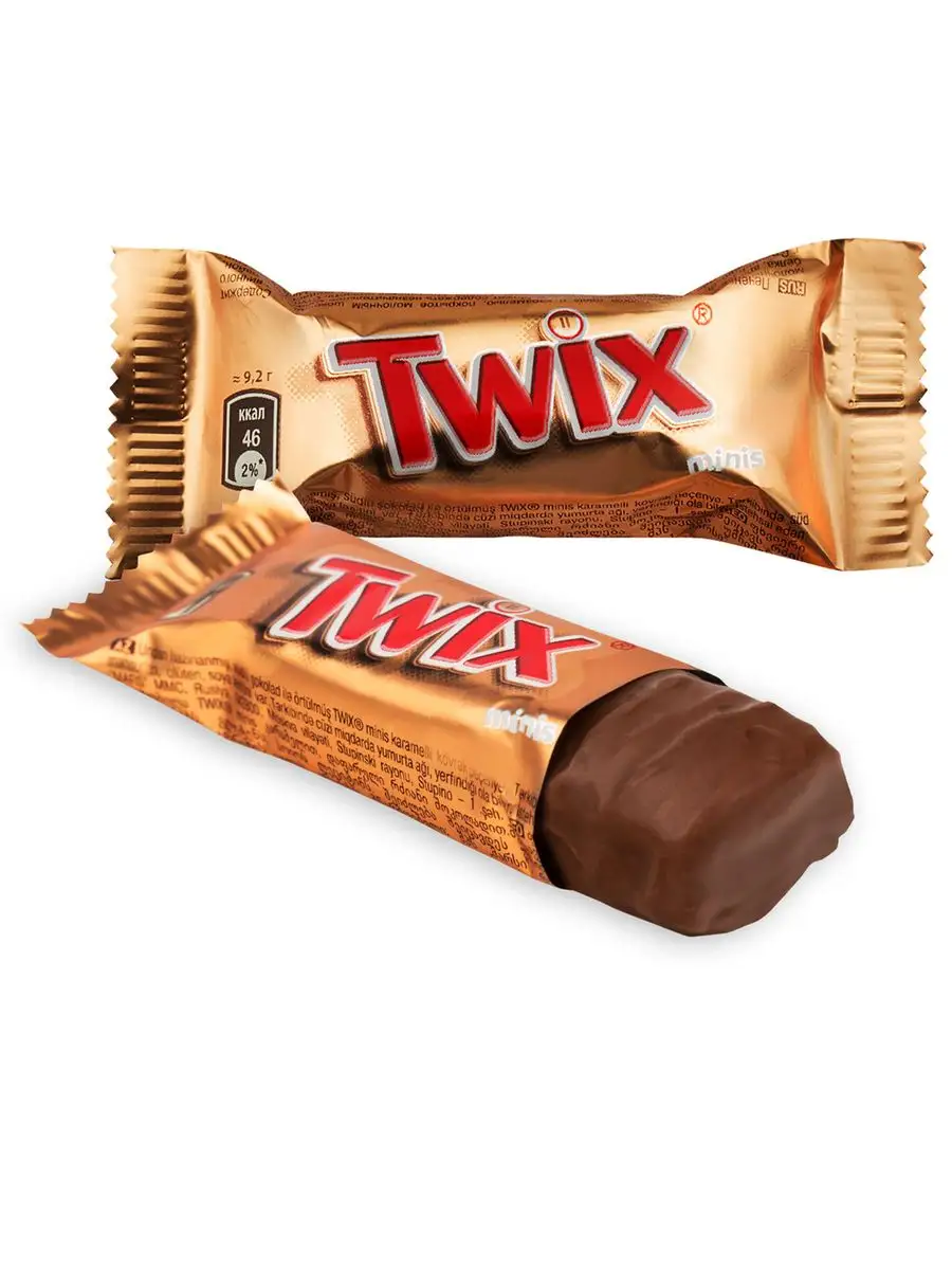 Twix Minis шоколадные конфеты 1кг