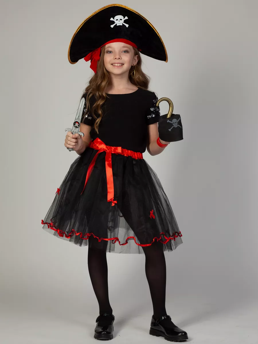 Детские костюмы пираток для девочек - купить - 16 вариантов