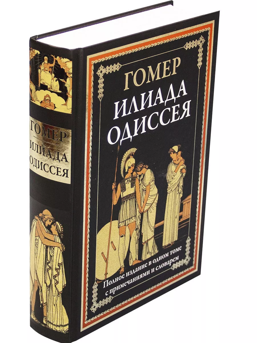 Гомер Илиада. Одиссея. Издательство СЗКЭО 8870608 купить в  интернет-магазине Wildberries