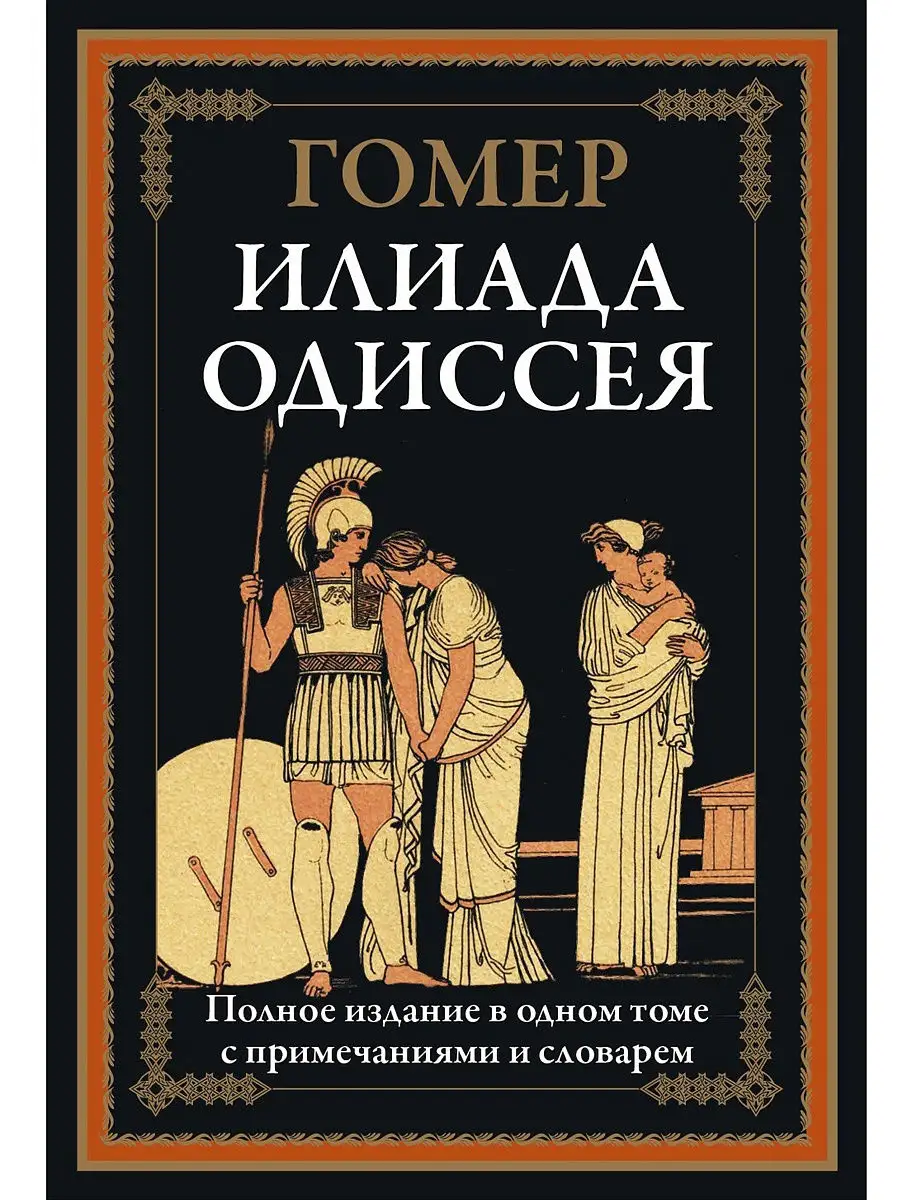 Гомер Илиада. Одиссея. Издательство СЗКЭО 8870608 купить в  интернет-магазине Wildberries