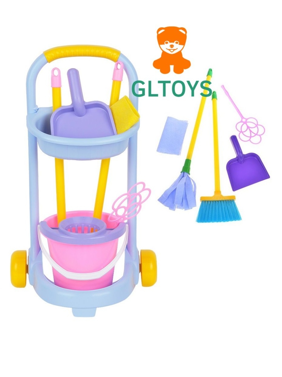 Набор для уборки золушка / хозяюшка GLTOYS 8883761 купить за 1 566 ₽ в  интернет-магазине Wildberries