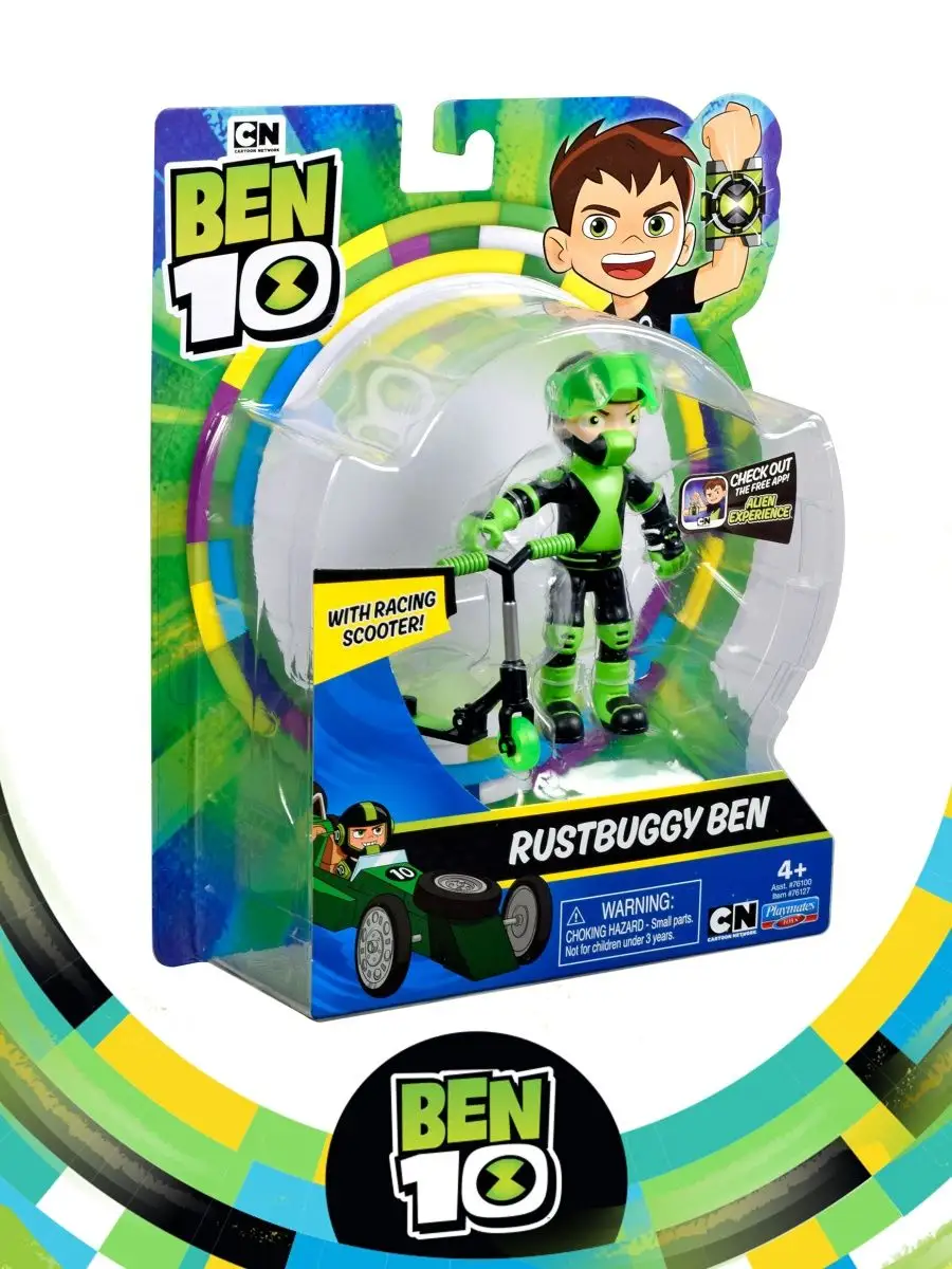 Фигурка-игрушка Бен на самокате Бен 10 BEN 10 8930768 купить за 633 ₽ в  интернет-магазине Wildberries