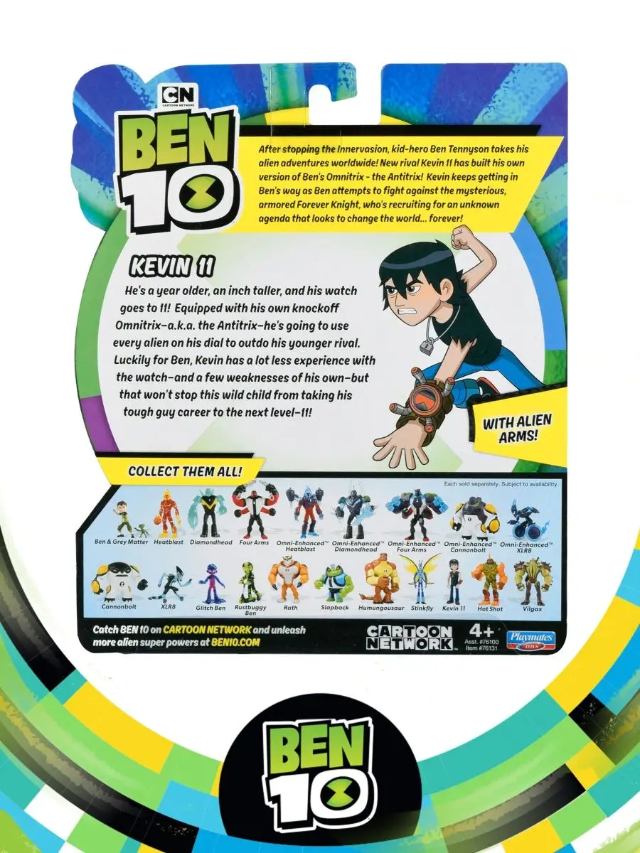 Фигурка игрушка Кевин 11 Бен 10 BEN 10 8930770 купить за 649 ₽ в  интернет-магазине Wildberries