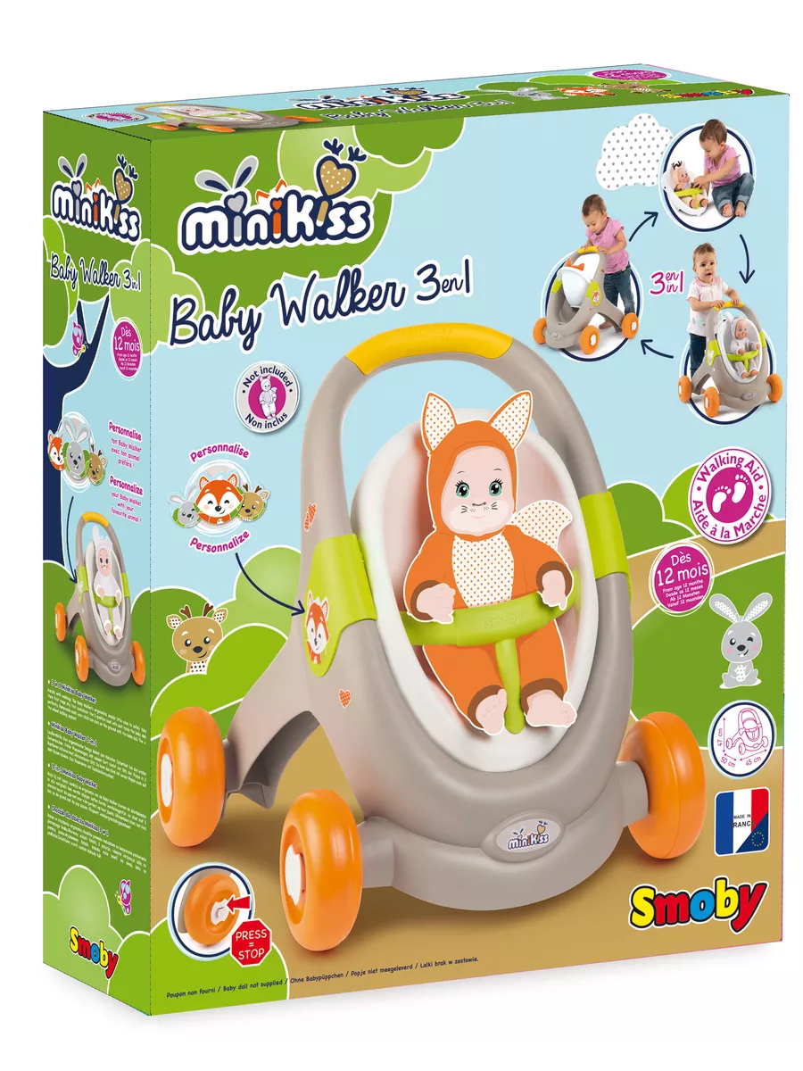 Poussette minikiss baby walker on sale