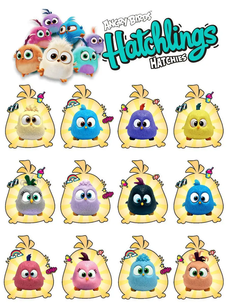 Фигурка DeAgostini Angry Birds Hatchlings Hatchies DeAgostini 8961524  купить в интернет-магазине Wildberries