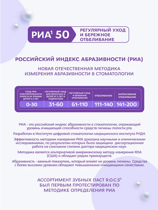 R.O.C.S. Зубная паста Сенсационное отбеливание с ксилитом 74 гр, 74 г, фото 5