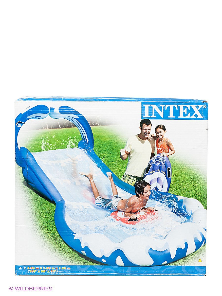 Надувная горка Intex 977825 купить в интернет-магазине Wildberries