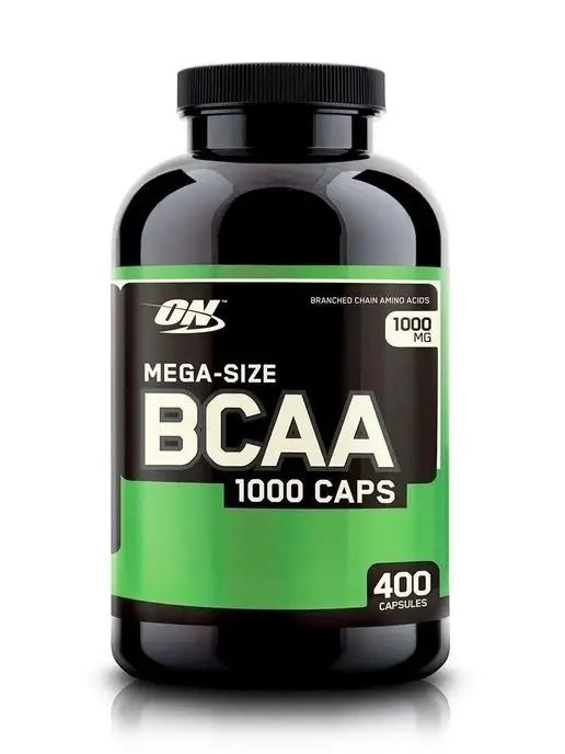 Optimum Nutrition Аминокислоты BCAA 1000, 400 капсул