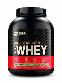 Протеин Gold Standard 100% Whey, 2240 г - Шоколад-ментол Optimum Nutrition 9055320 купить за 10 911 ₽ в интернет-магазине Wildberries