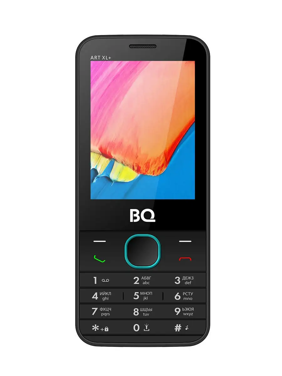 Мобильный телефон BQ-2818 ART XL+ черный BQ. 9079991 купить в  интернет-магазине Wildberries