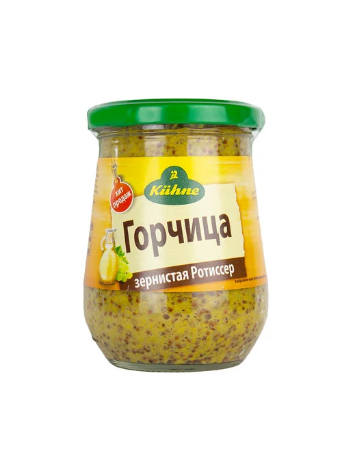 Kuhne Горчица Зернистая Ротиссер, 250мл, 250 мл
