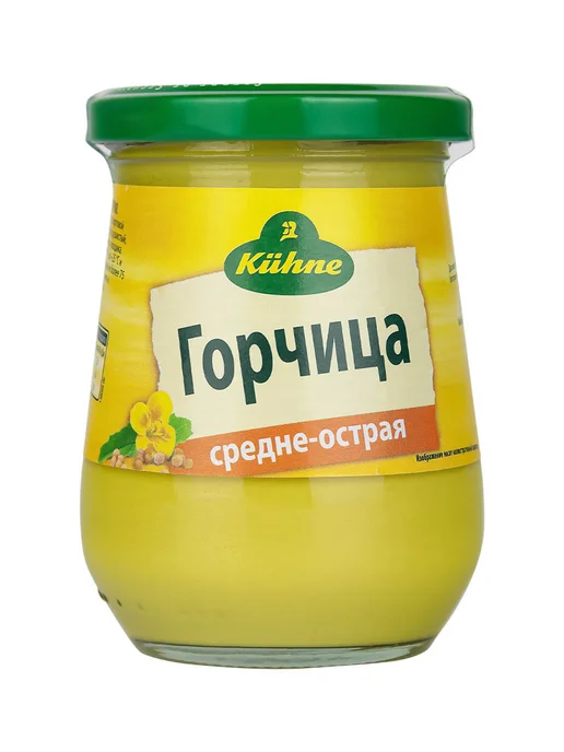 Kuhne Горчица Зернистая Ротиссер, 250мл, 250 мл