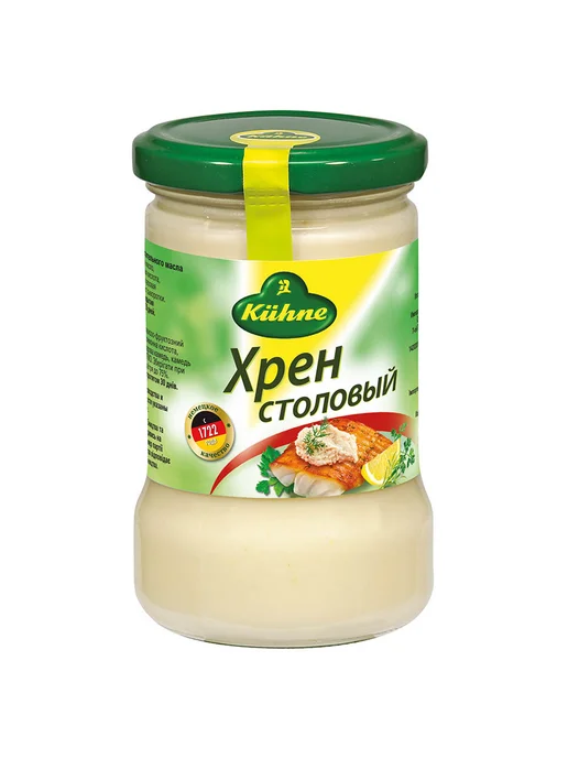 Kuhne Хрен Сливочный, 250г, 250 г