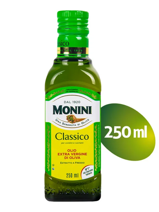 Monini Масло оливковое Экстра Вирджин классика, 500мл, 250 мл