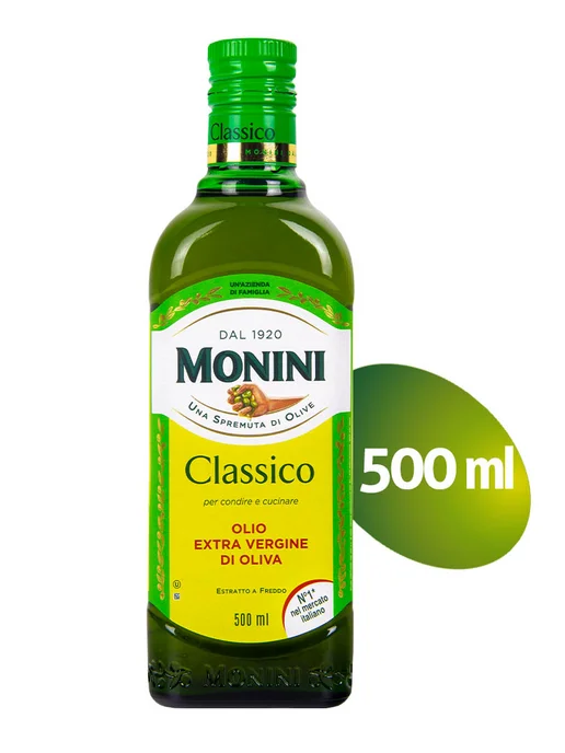 Monini Масло оливковое Экстра Вирджин классика, 500мл, 500 мл