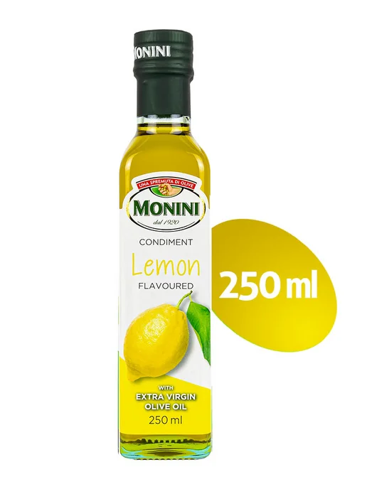 Monini Масло оливковое Экстра Вирджин лимон, 0,25л, 0,25 л