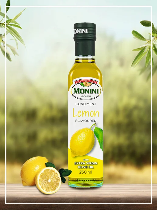Monini Масло оливковое Экстра Вирджин лимон, 0,25л, 0,25 л, фото 5