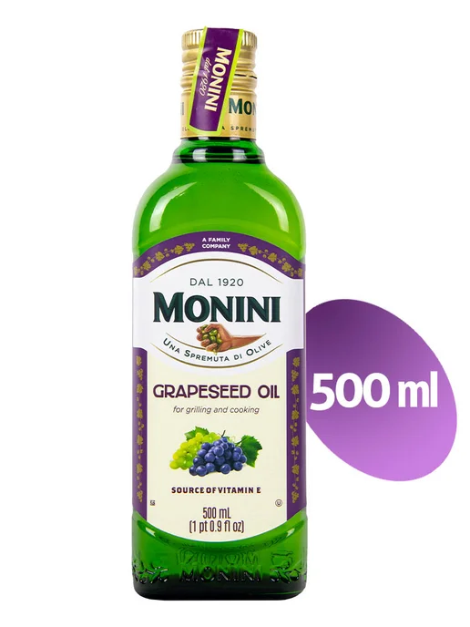 Monini Масло из виноградных косточек рафинированное, 500л, 500 л