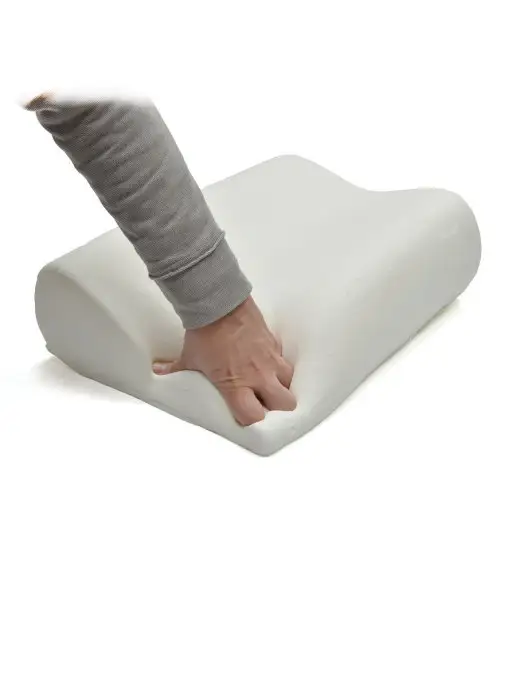 Memory Foam Ортопедическая подушка c "эффектом памяти" Classic L XL, белый, фото 4