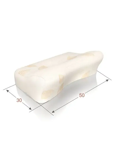 Memory Foam Анатомическая подушка c выемкой под плечо Shoulder M, белый, фото 3
