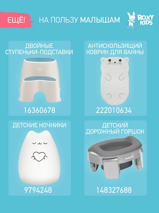 ROXY-KIDS Фиксатор для двери от детей, детский стоппер ограничитель, черный, фото 6