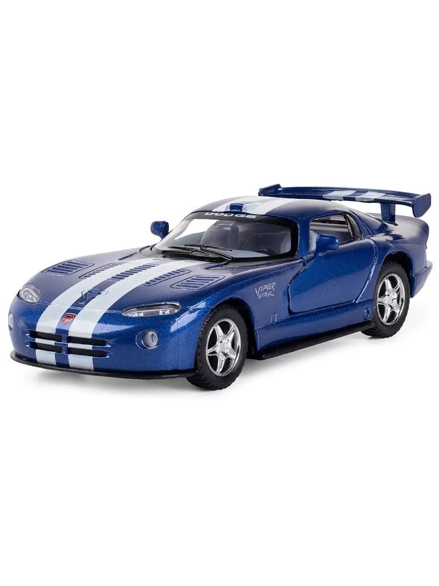 Машинка игрушка для мальчика, модель Dodge Viper, металлическая,  инерционная, открываются двери Serinity Toys 9173936 купить в  интернет-магазине Wildberries