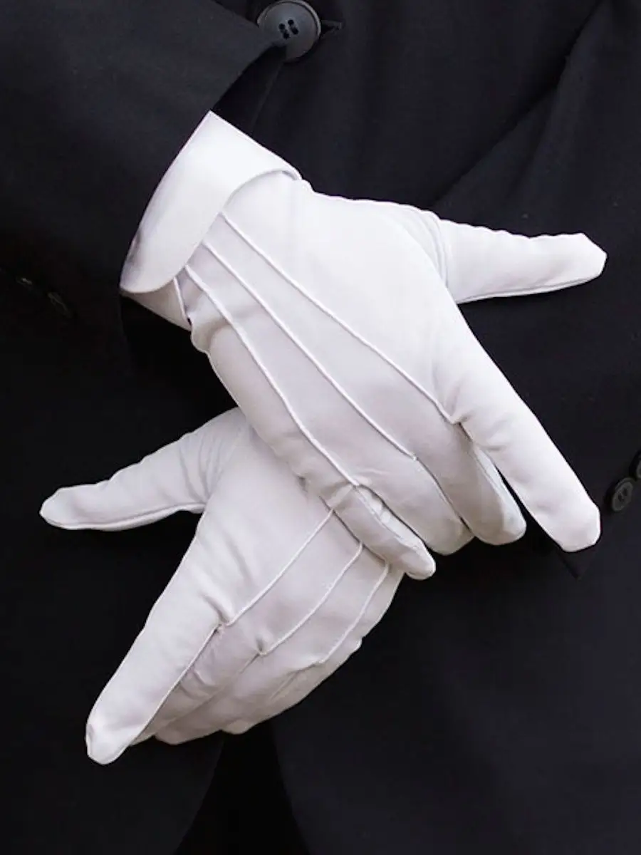Сексуальные перчатки Белые