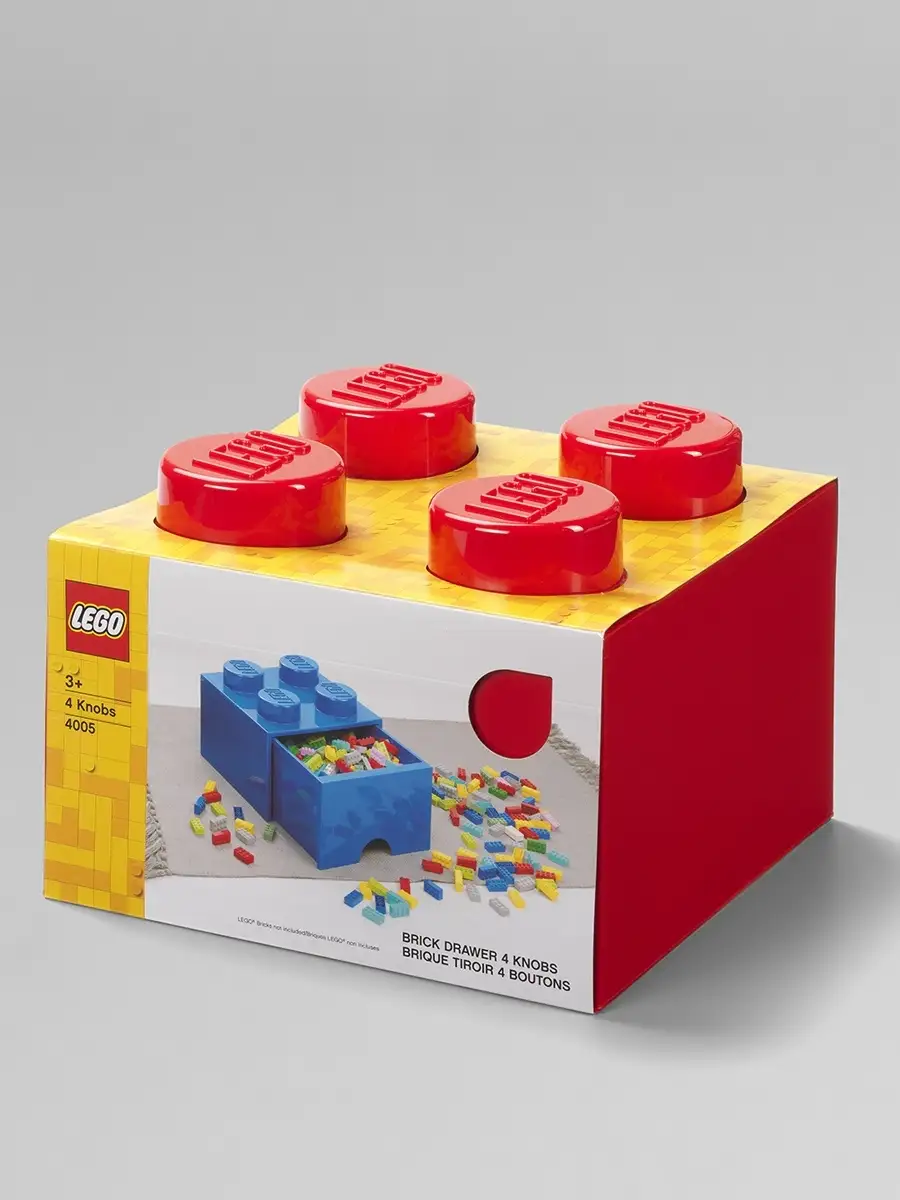 Ящик для хранения LEGO Выдвижной 4 Storage brick drawer ROOM Copenhagen  9223801 купить в интернет-магазине Wildberries