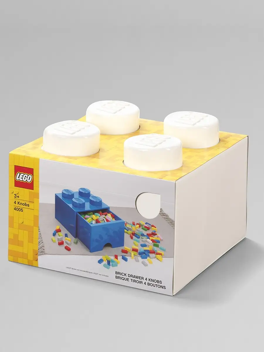 Ящик для хранения LEGO Выдвижной 4 Storage brick drawer ROOM Copenhagen  9223805 купить в интернет-магазине Wildberries