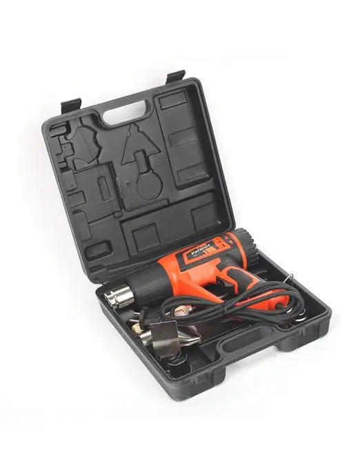 PATRIOT Фен технический строительный с кейсом HG 210 The One, черный, фото 2
