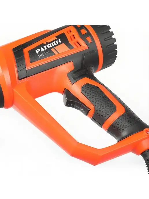PATRIOT Фен технический строительный с кейсом HG 210 The One, черный, фото 5