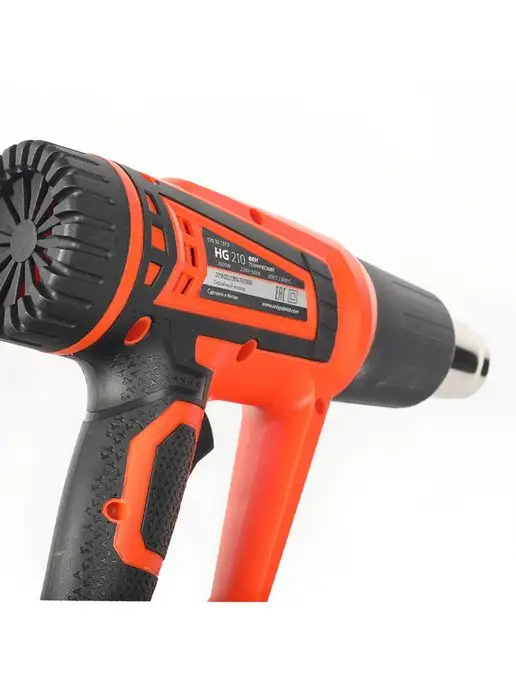 PATRIOT Фен технический строительный с кейсом HG 210 The One, черный, фото 7