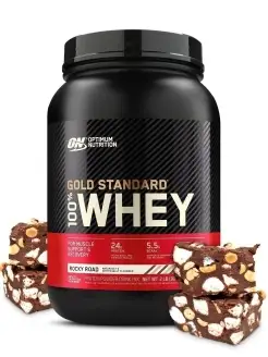 Протеин Gold Standard 100% Whey, 909 г - Шоколадная крошка Optimum Nutrition 9237878 купить за 4 323 ₽ в интернет-магазине Wildberries