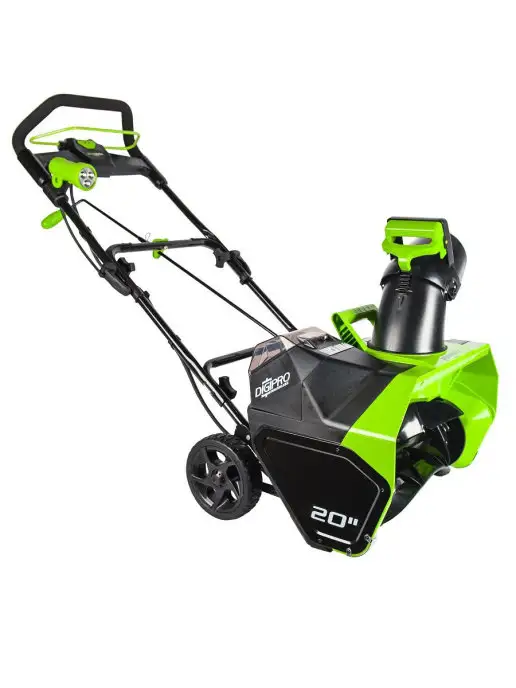 Снегоуборщик аккумуляторный Greenworks 40V, 51 см, бесщеточный, без АКБ и ЗУ, 51, фото 4