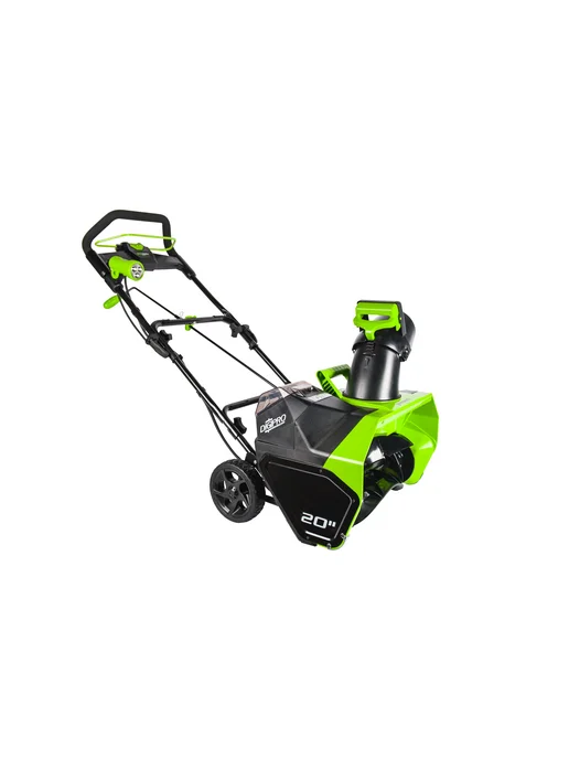 Greenworks Снегоуборщик аккумуляторный 40V, 51 см, АКБ 4Ач и ЗУ, 51, фото 5