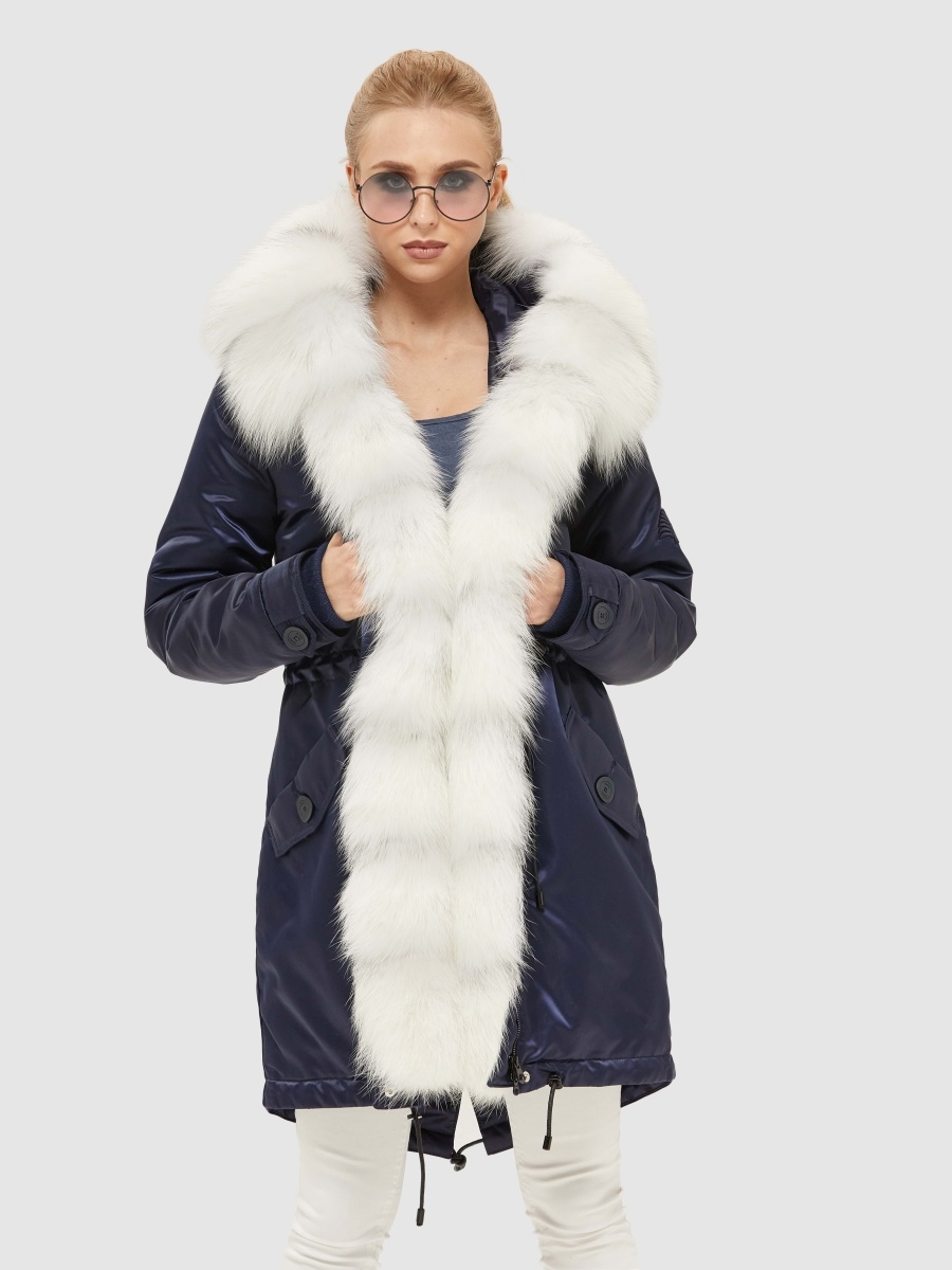 Fox прямой. Arctic Fox Coat.