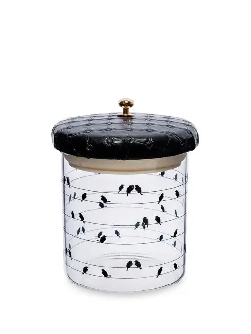 Art Home Банка для сыпучих продуктов, белый