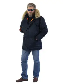 Парка Tight Husky II Blue-Orange, Аляска NordStorm 9260308 купить за 10 266 ₽ в интернет-магазине Wildberries