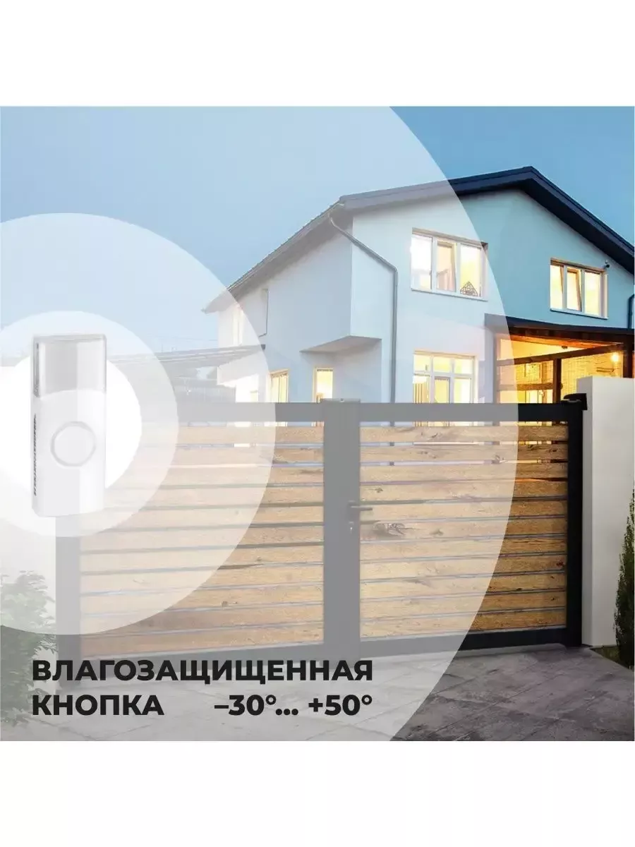 Электростандарт Кнопка для беспроводного звонка уличная IP44  Elektrostandard 9283882 купить за 740 ₽ в интернет-магазине Wildberries