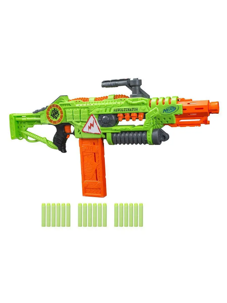 Игровой набор Бластер Нёрф Зомби Страйк Револтинатор NERF E3060 NERF  9335383 купить в интернет-магазине Wildberries