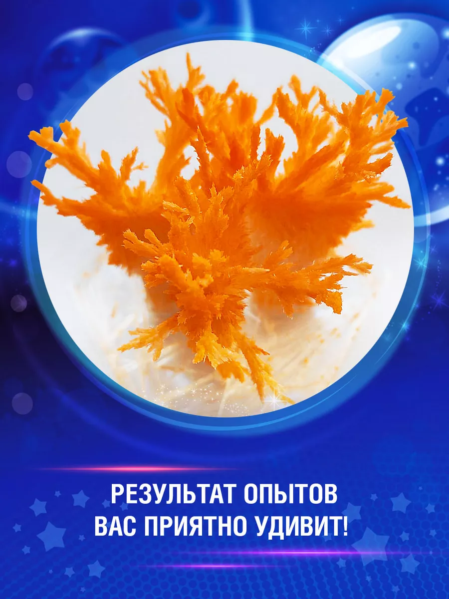 Набор для опытов Растущие кристаллы Kiki 9346877 купить за 180 ₽ в  интернет-магазине Wildberries