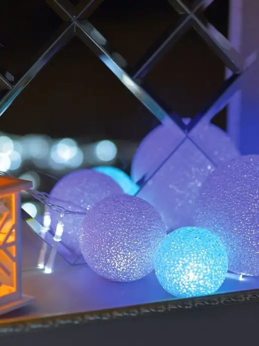 NEON-NIGHT Светодиодная фигура Снежок RGB, вариант, фото 8