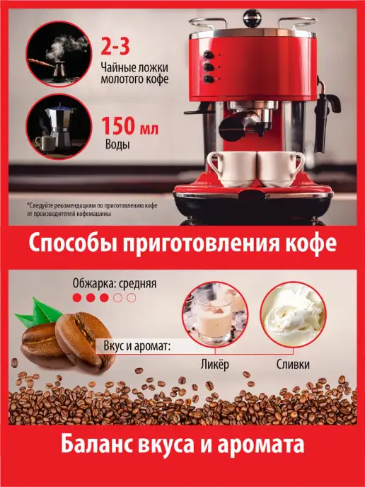 MIFEDI Кофе в зёрнах 1 кг ИРЛАНДСКИЙ СЛИВКИ зерновой арома арабика, 1 кг, фото 2