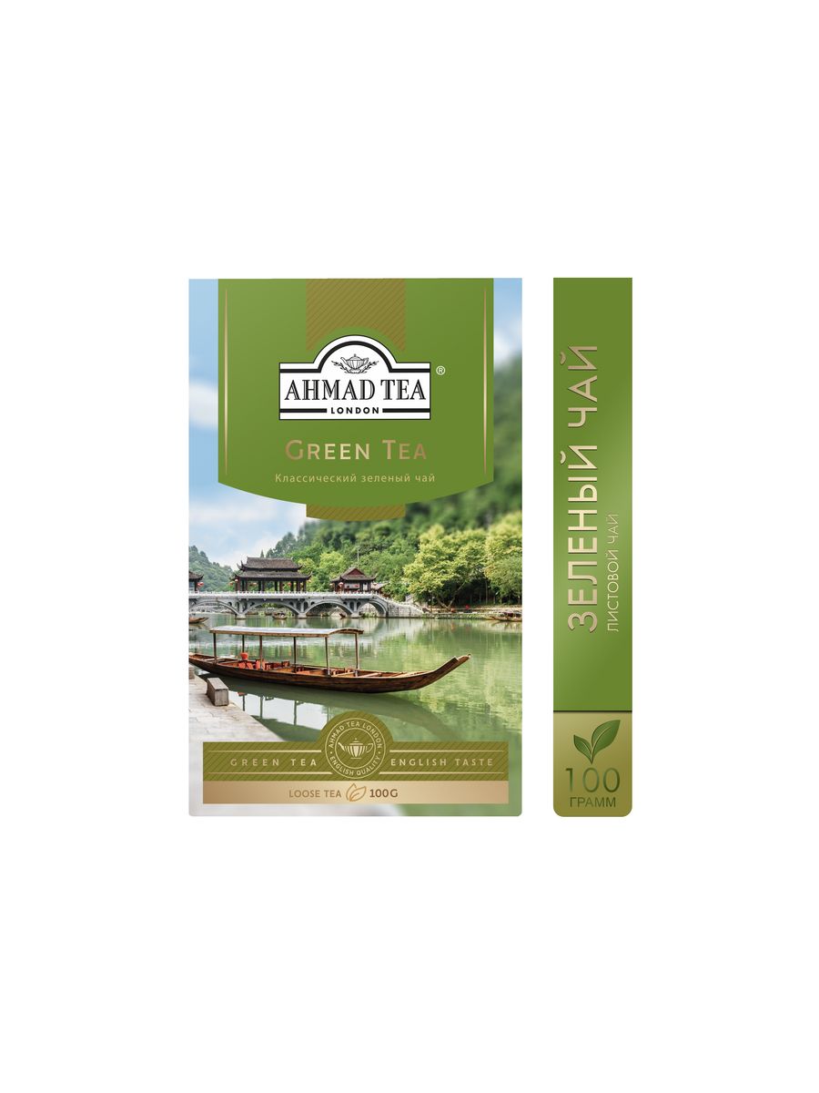 Зеленый чай 3 в 1. Чай Ahmad Tea Green Tea 100г зелёный байховый листовой. Чай Ахмад зеленый листовой 100 г. Чай Ахмад 100г китайский зеленый. Чай Ахмад Грин 200гр.