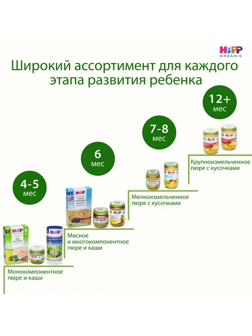 Hipp Пюре фруктовое "Груша", с 4 месяцев, 6х80г, 80 г, фото 8