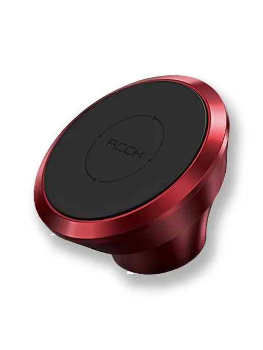 ROCK Автодержатель магнитный на торпеду Magnetic Car Mount, красный
