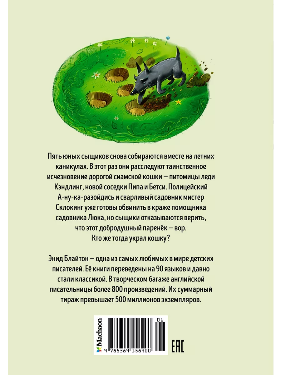 Тайна пропавшей кошки Издательство Махаон 9419940 купить за 425 ₽ в  интернет-магазине Wildberries