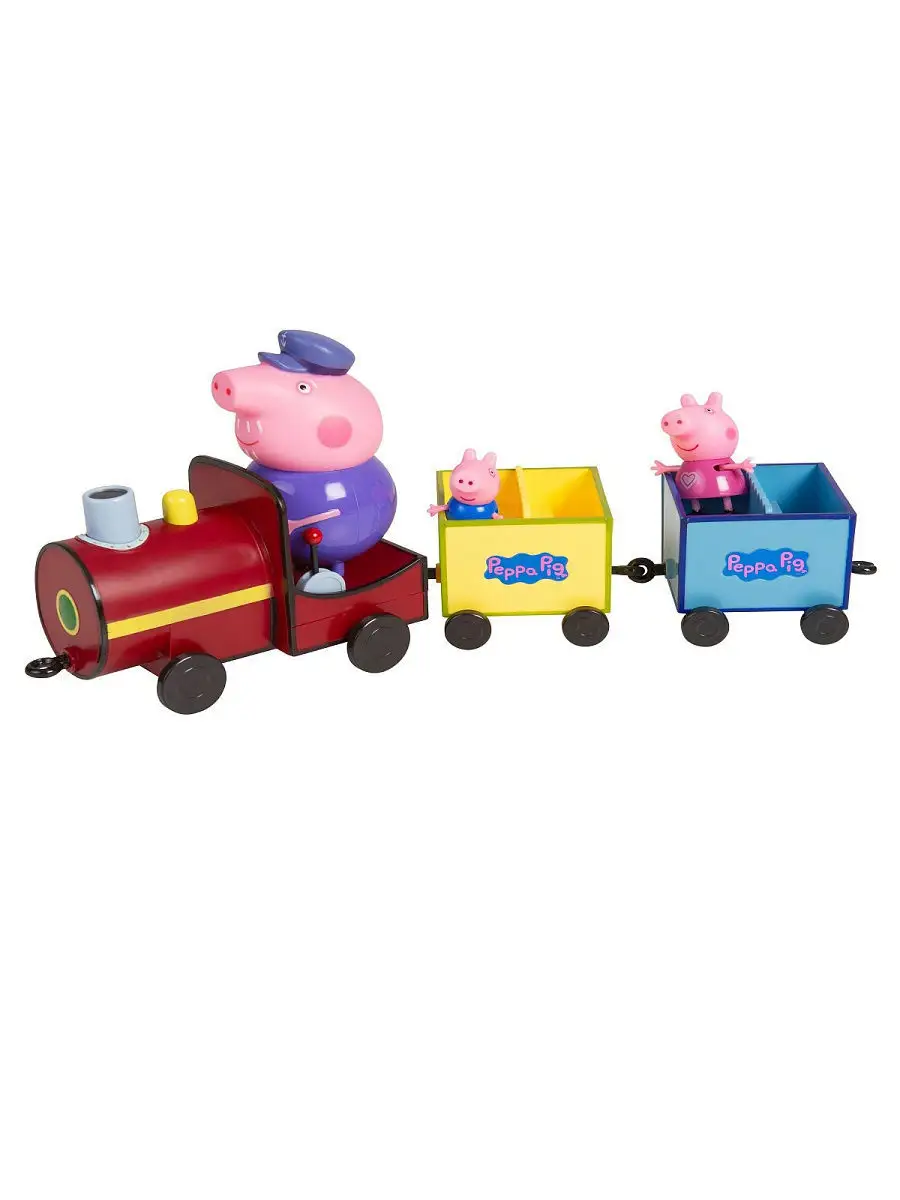 Поезд дедушки Пеппы Peppa Pig 9445313 купить в интернет-магазине Wildberries