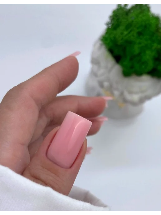 Onni Pink Камуфлирующая база для ногтей Розовый Камуфляж Цветная, розовый, фото 3