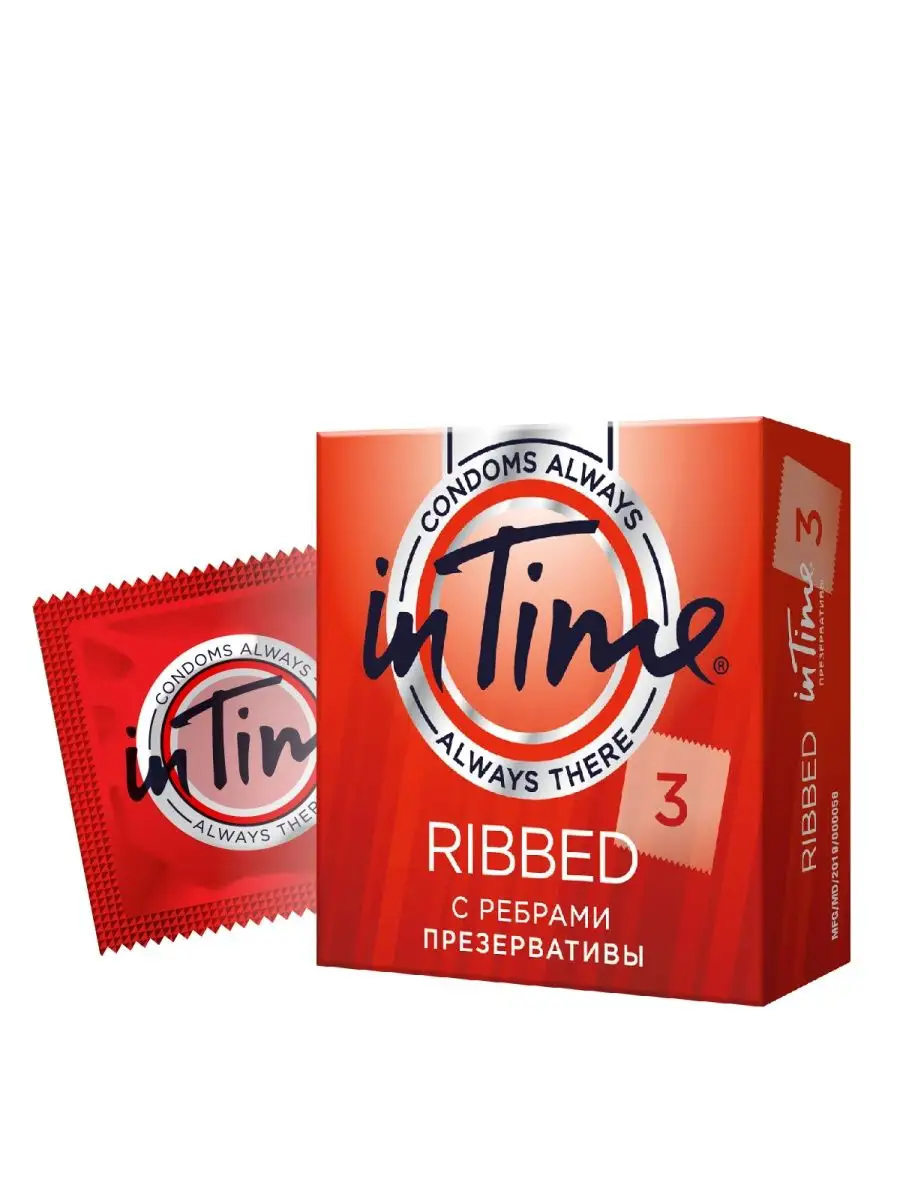 Презервативы IN TIME №3Ribbed с ребрами IN TIME 9469743 купить за 179 ₽ в  интернет-магазине Wildberries